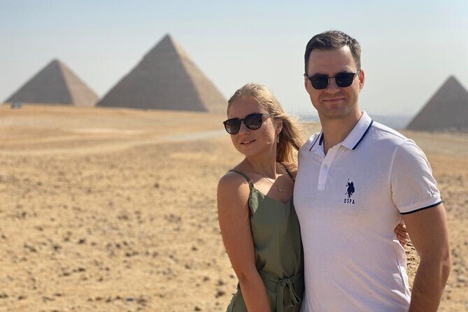 Giza Pyramids, Sphinx, Saqqara and Memphis Full-Day Cairo Tour - Transportation, Guides, and Group Size