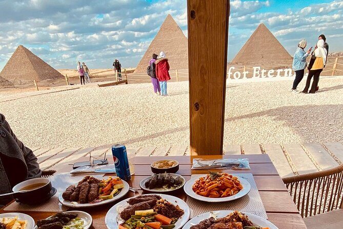 Giza Pyramids tour with nine pyramids Lounge lunch and camel ride - What’s Included and What’s Not