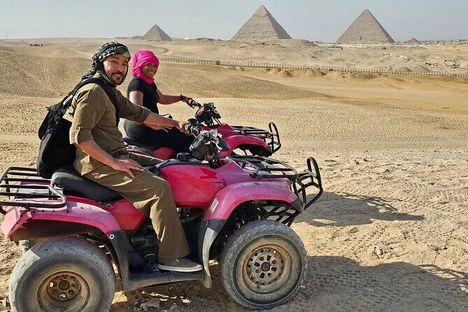 Giza Pyramids,Quad Bike ,Camel Ride ,Shopping Tour & Nile Cruise - Exploring the Giza Pyramids and Beyond