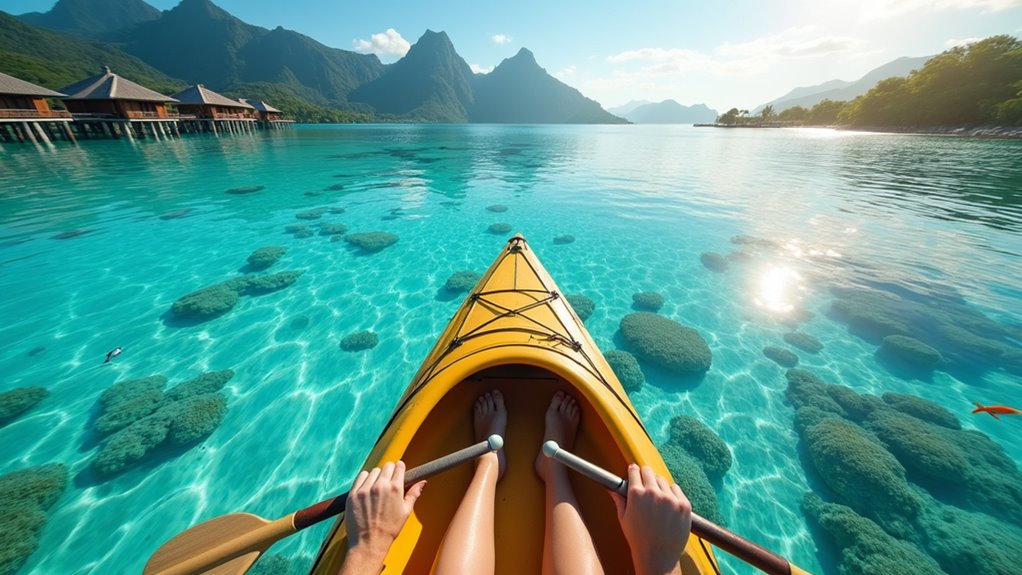 glass bottom kayak lagoon tours