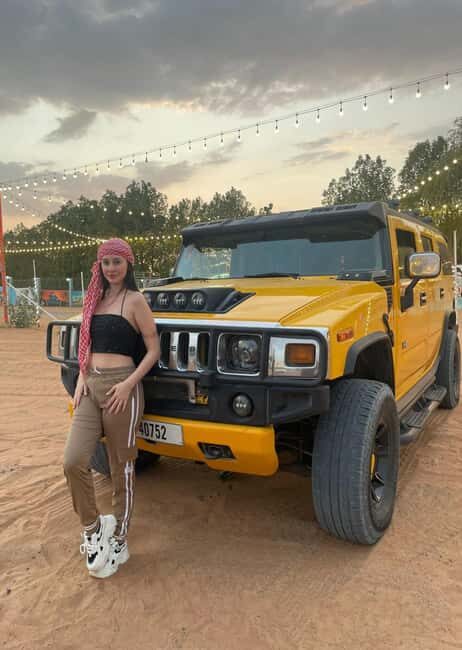 Golden Sands & Glamour: Hummer Safari with Photoshoot - What Makes This Tour Stand Out?