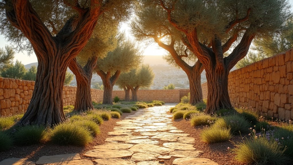 golden hour at gethsemane