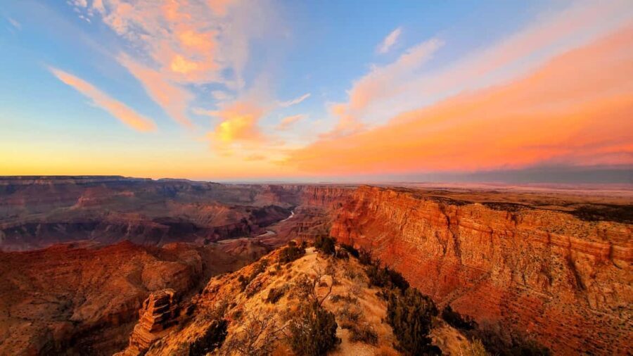 Grand Canyon South Rim Sunset Tour wth Dinner included