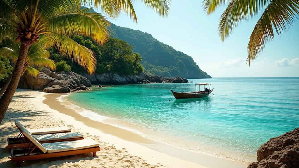 grand anse beach amenities and tranquility