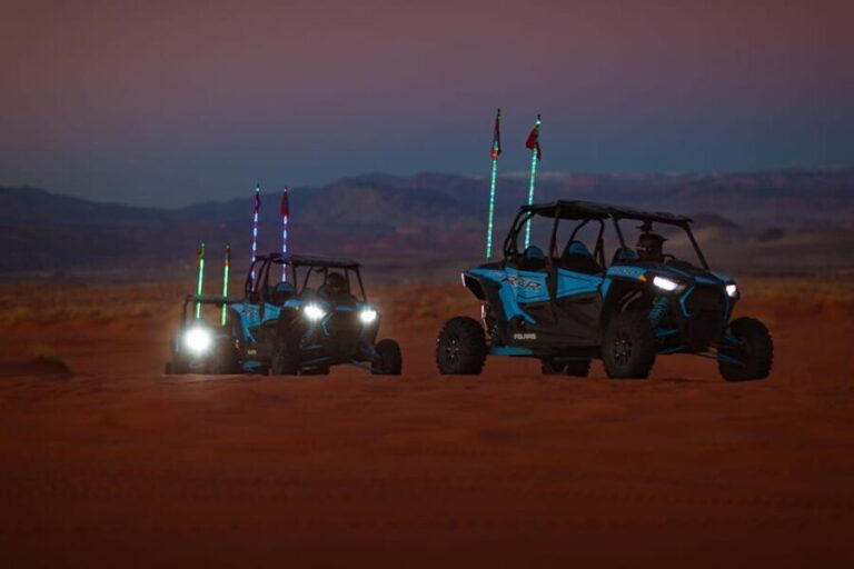 Greater Zion: UTV Rip and Ride at Sand Hollow Dunes - Key Points
