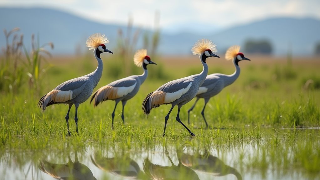 grey crowned crane sanctuary
