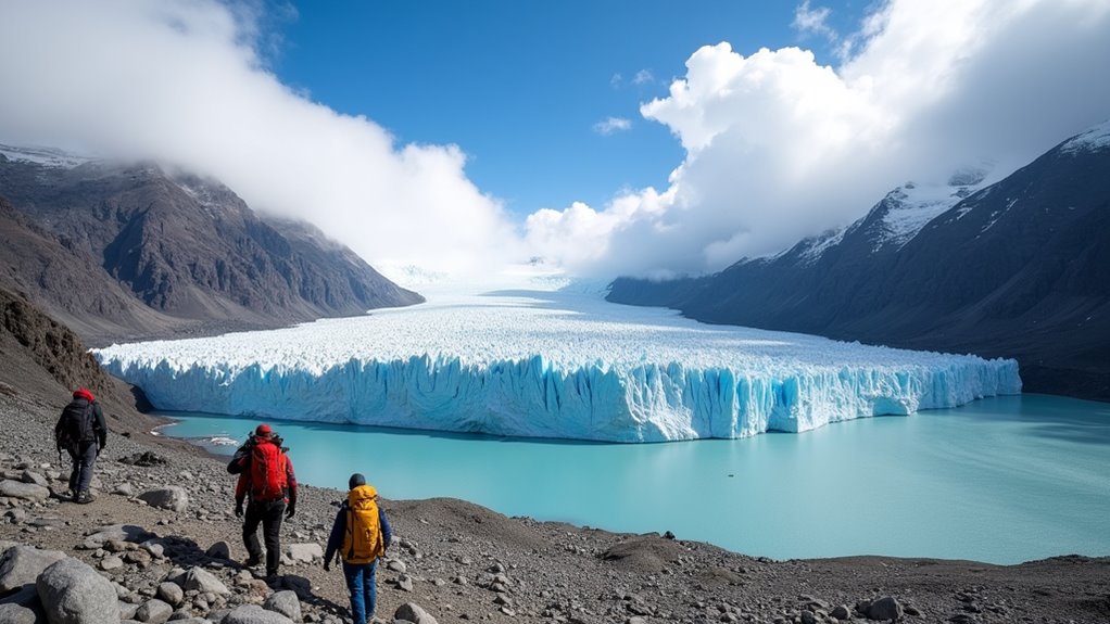 grey glacier trek adventure