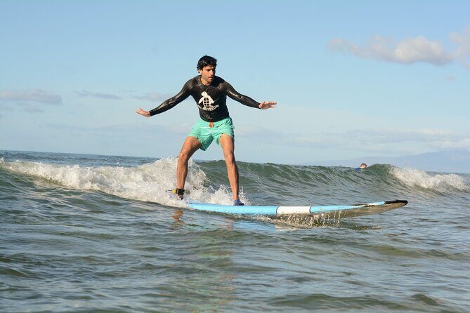 Group Surf Lesson at Kalama Beach in Kihei - The Role of Photographers
