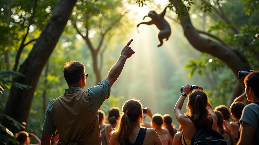 guided wildlife rainforest tour