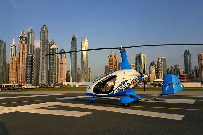 Gyrocopter Dubai Private flight for 20 minutes - Itinerary Breakdown