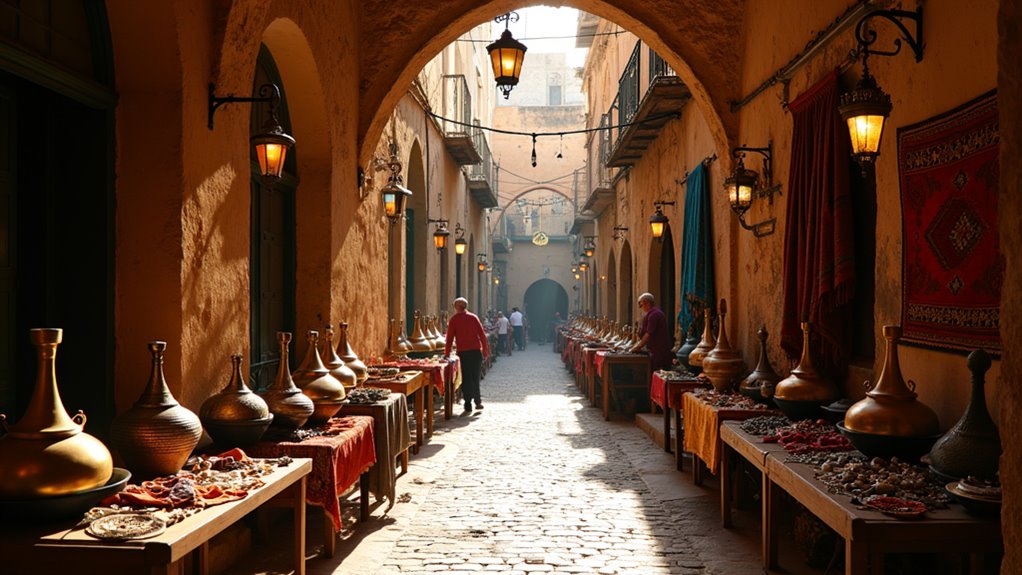 haggling spices and textiles