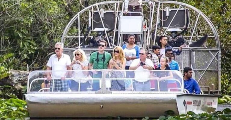 Half-Day Everglades Airboat Tours and Transportation - The Airboat Experience