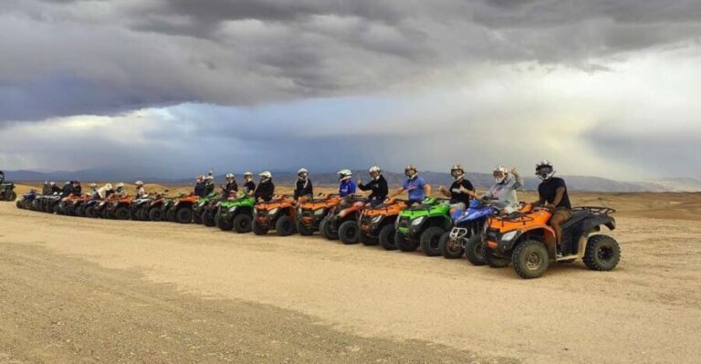 Half day Quad biking at Agafay Desert - The Landscape and Authenticity