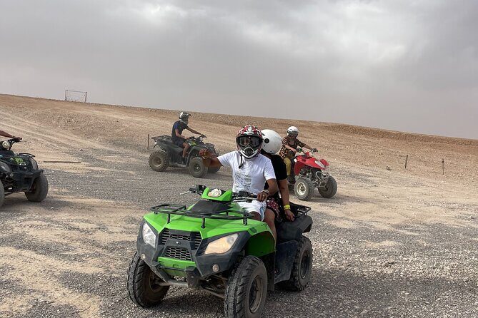 Half-day Quad excursions in the Agafay desert