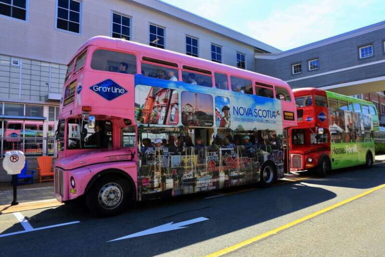 Halifax: Hop-on Hop-Off Double Decker Bus City Tour - Detailed Breakdown of the Stops