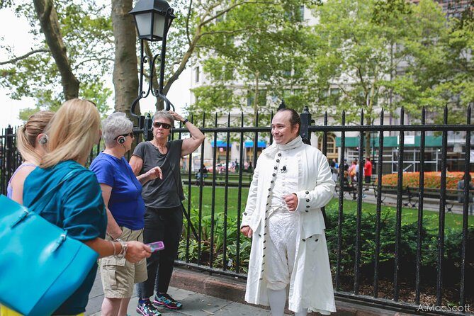 Hamilton Live! Walking Tour in lower Manhattan - Authentic Reviews from Participants