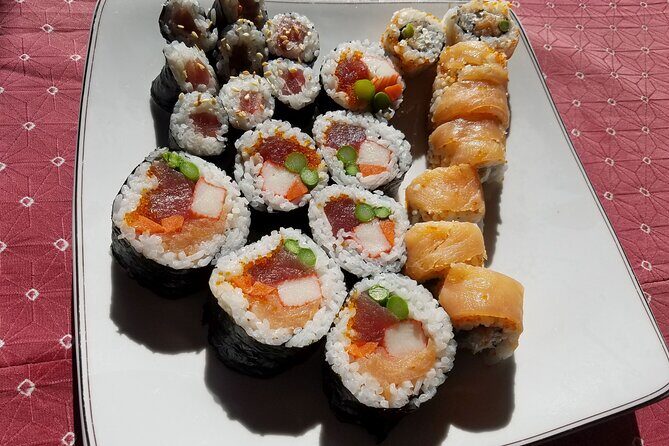 Hands on Sushi Rolls class - The Walk to the Market and Location Details