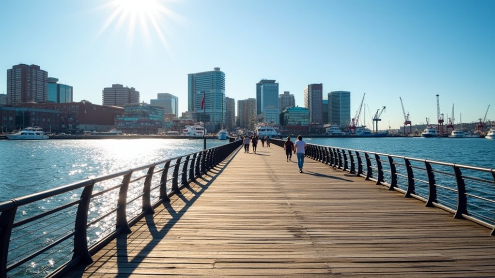 harborwalk waterfront scenic stroll