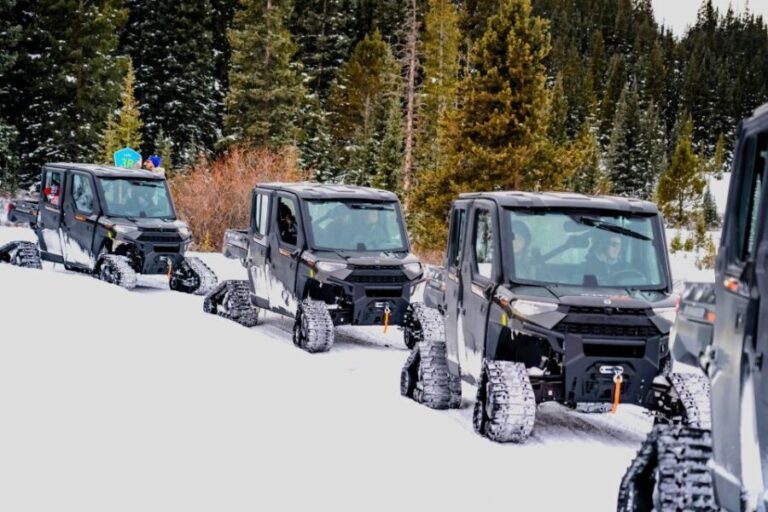 Hatcher Pass: Heated & Enclosed ATV Tours - Open All Year! - What’s Special About the Heated & Enclosed UTVs?