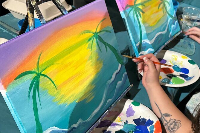 Hawaiian Style Paint Party in Waikiki Beach, Oahu - What You Can Expect During Your 2-Hour Session
