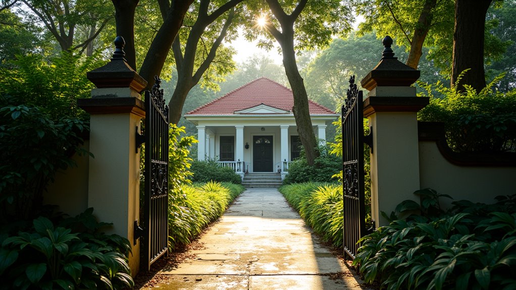 heritage trails and colonial architecture