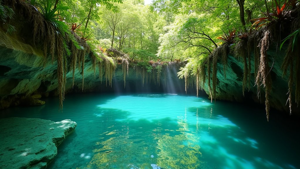 hidden lagoons and wildlife