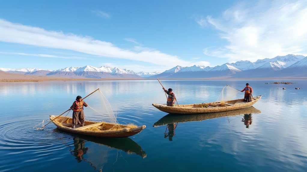 high altitude lake cultural exploration