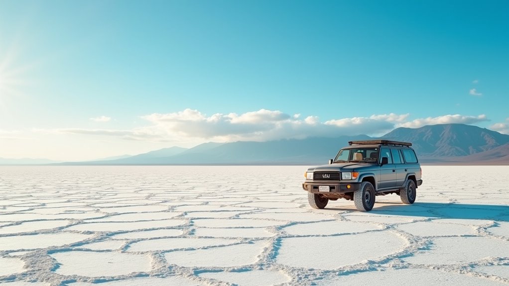 high altitude salt flats adventure