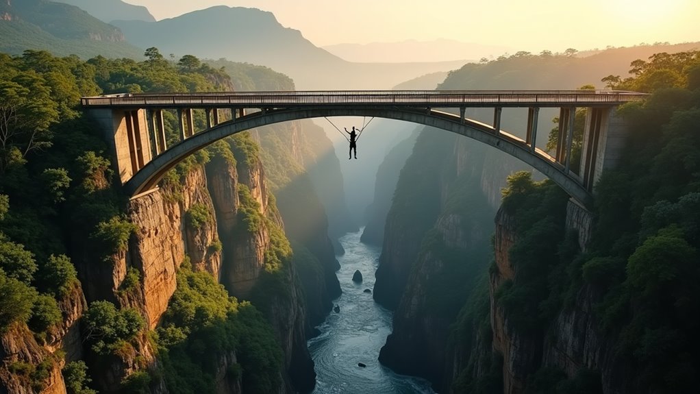 highest bungee jump in africa
