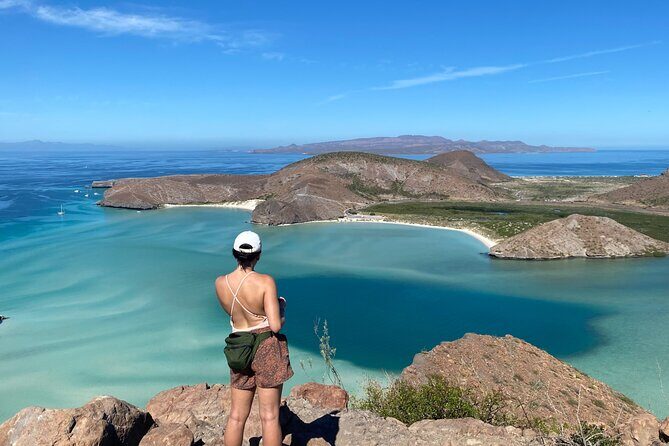 Hike La Paz Balandra Overlook "The most beautiful beach in MX!"