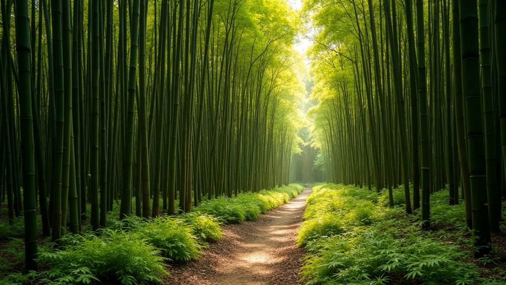 hike bamboo waterfall climb