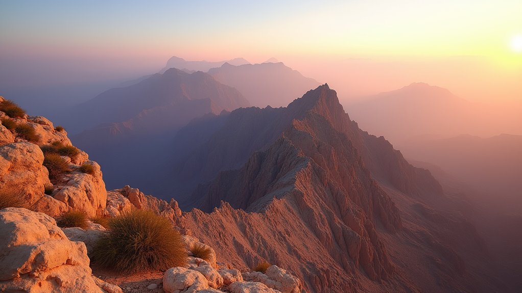 hiking jabal sawdah summit