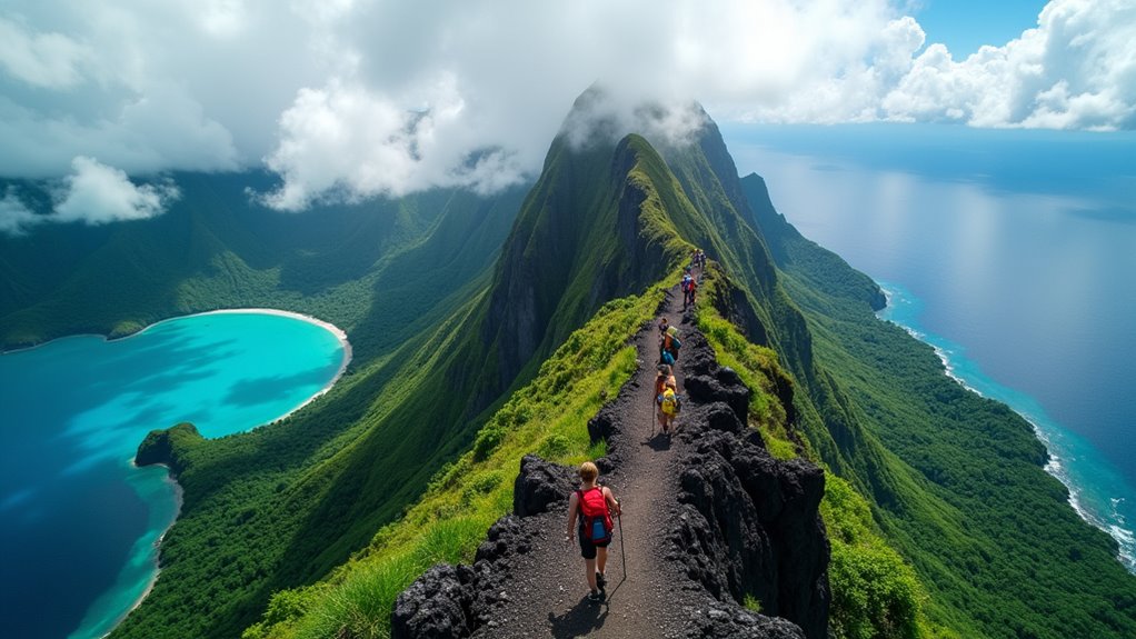 hiking mont aorai