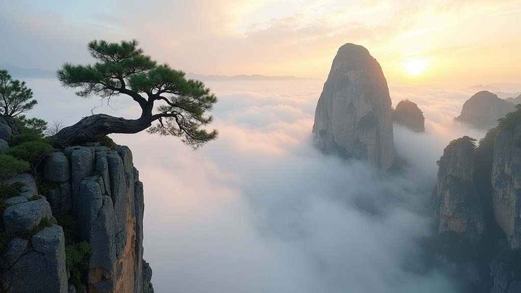 hiking to iconic scenic views
