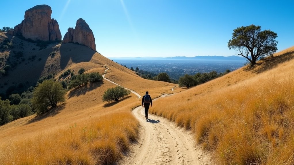 hiking trails at alum rock