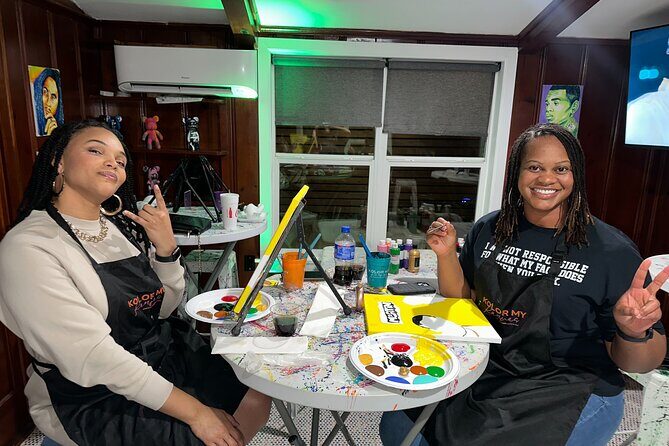 Hip Hop, R&B Paint Party Experience - The Hosts and Vibe