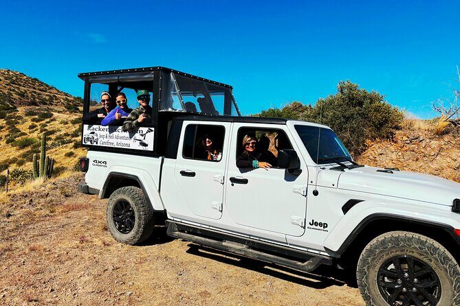 Historic 1880's Gold Mine Jeep Adventure near Scottsdale Phoenix - The Adventure Begins: From Carefree to the Desert Heights