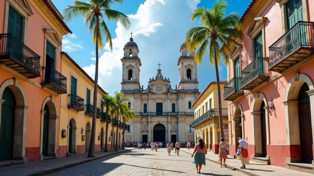 historic cathedral and streets