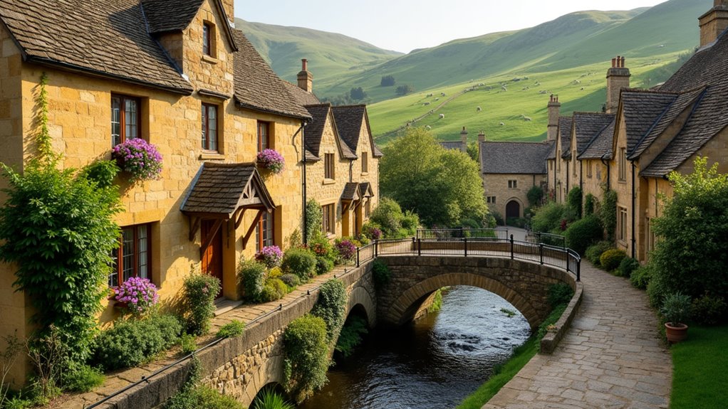 historic cotswolds village walk