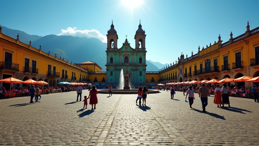 historic guatemala s central square