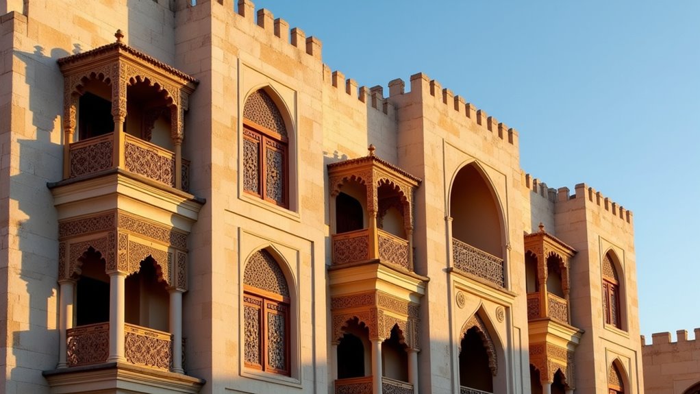 historic houses with traditional architecture