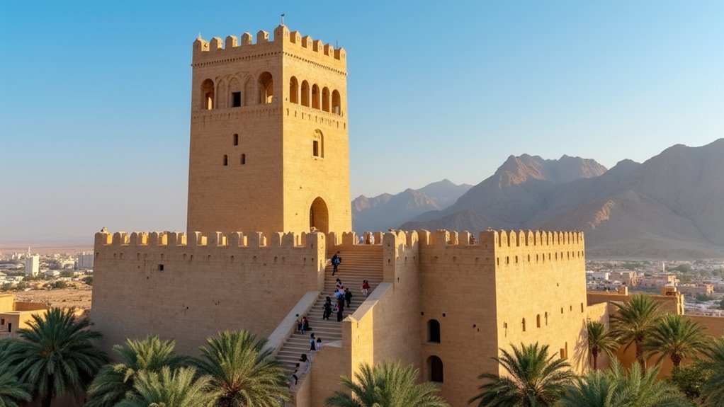 historic nizwa fort views