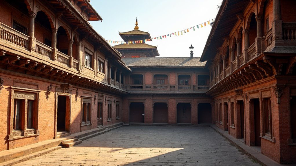 historic patan courtyard architecture