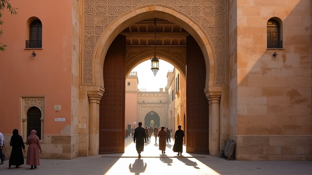 historic symbolic architectural gateway