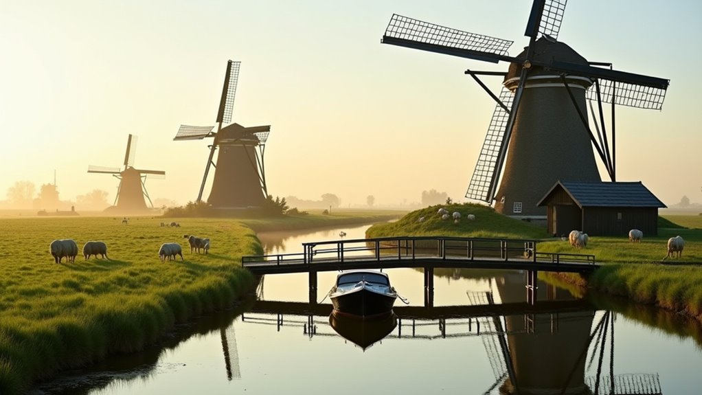 historic windmills and water management
