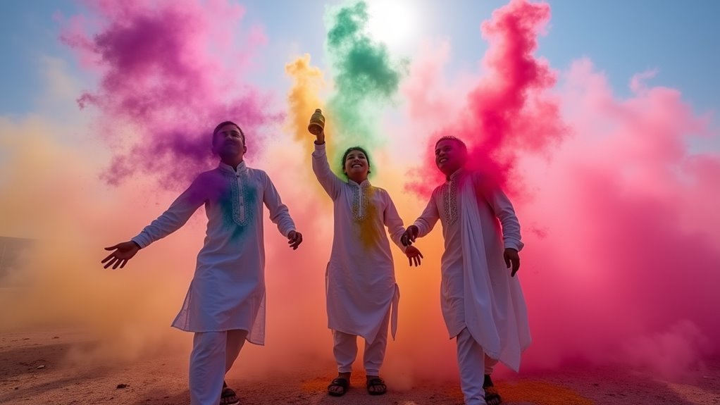 holi colors culture unity