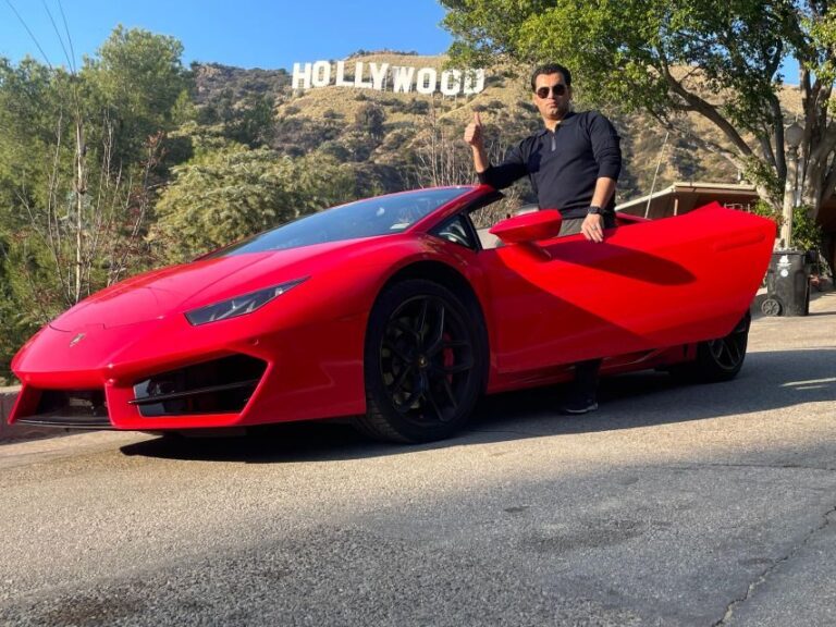 Hollywood Sign 50 Min Lamborghini tour (drive or be driven) - What the Tour Offers in Detail