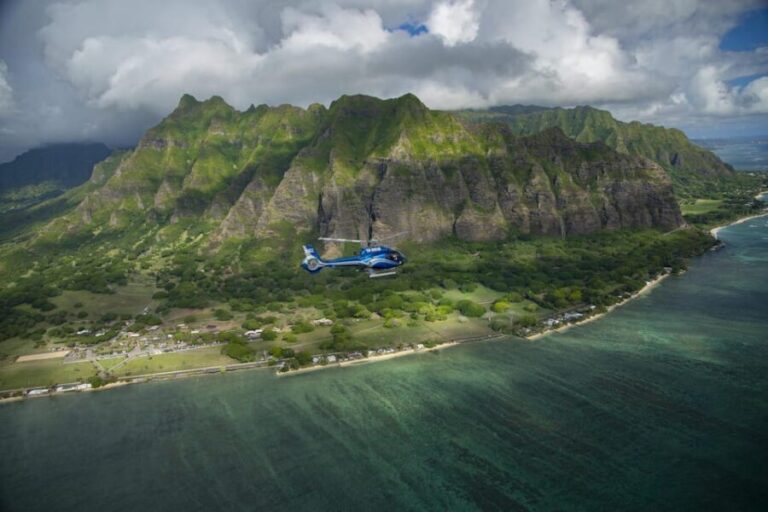 Honolulu: Blue Skies of Oahu Helicopter Tour - Highlights of the Tour