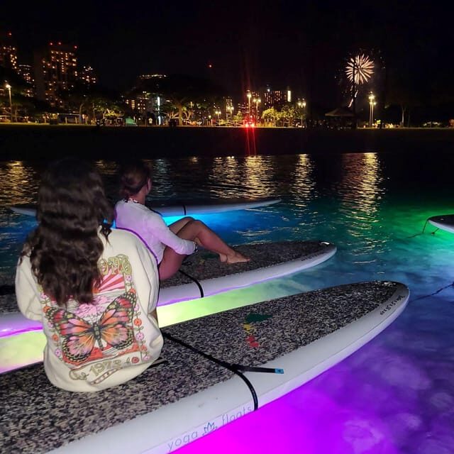 Honolulu: Fireworks Glow and Flow Yoga Class - What the Price Gets You