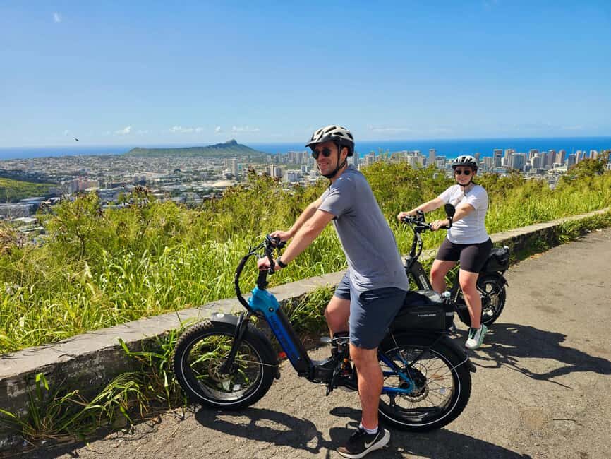 Honolulu: Tantalus Lookout (Mountains to Ocean) E-Bike Tour